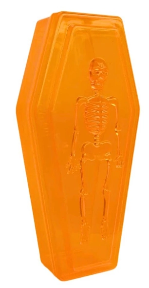 Caixao Doce Halloween Laranja 792027 Gala