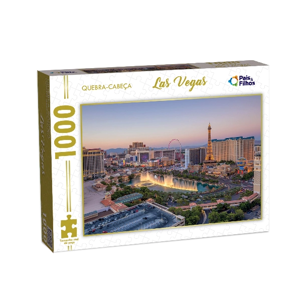 Quebra Cabeca Las Vegas 1000pcs 792459 Pais E Filhos