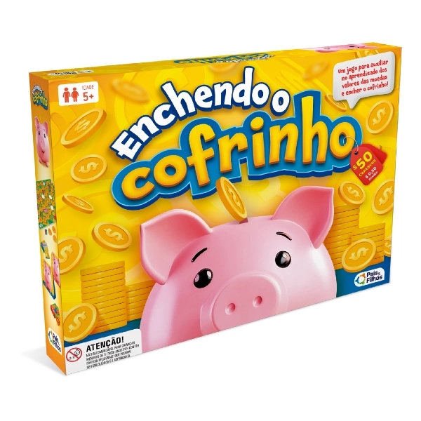 Jogo Enchendo O Cofrinho 792873 Pais E Filhos