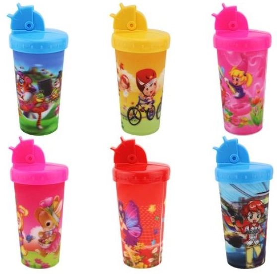 Copo 300ml 3d Plastico 7cm X 6,5cm X 16,5cm