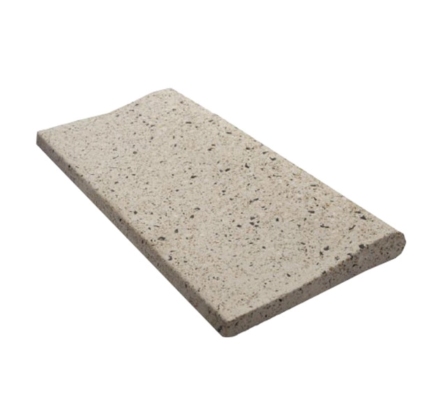 Borda Atérmica Granit Peito De Pombo 33x16 X 1,50 Cm Branco Polar