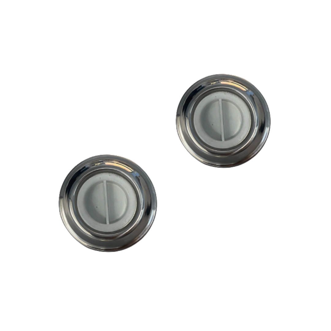 2 Dispositivos de Aspiração Inox Polido Encaixe 32mm - Acqualeste Piscinas
