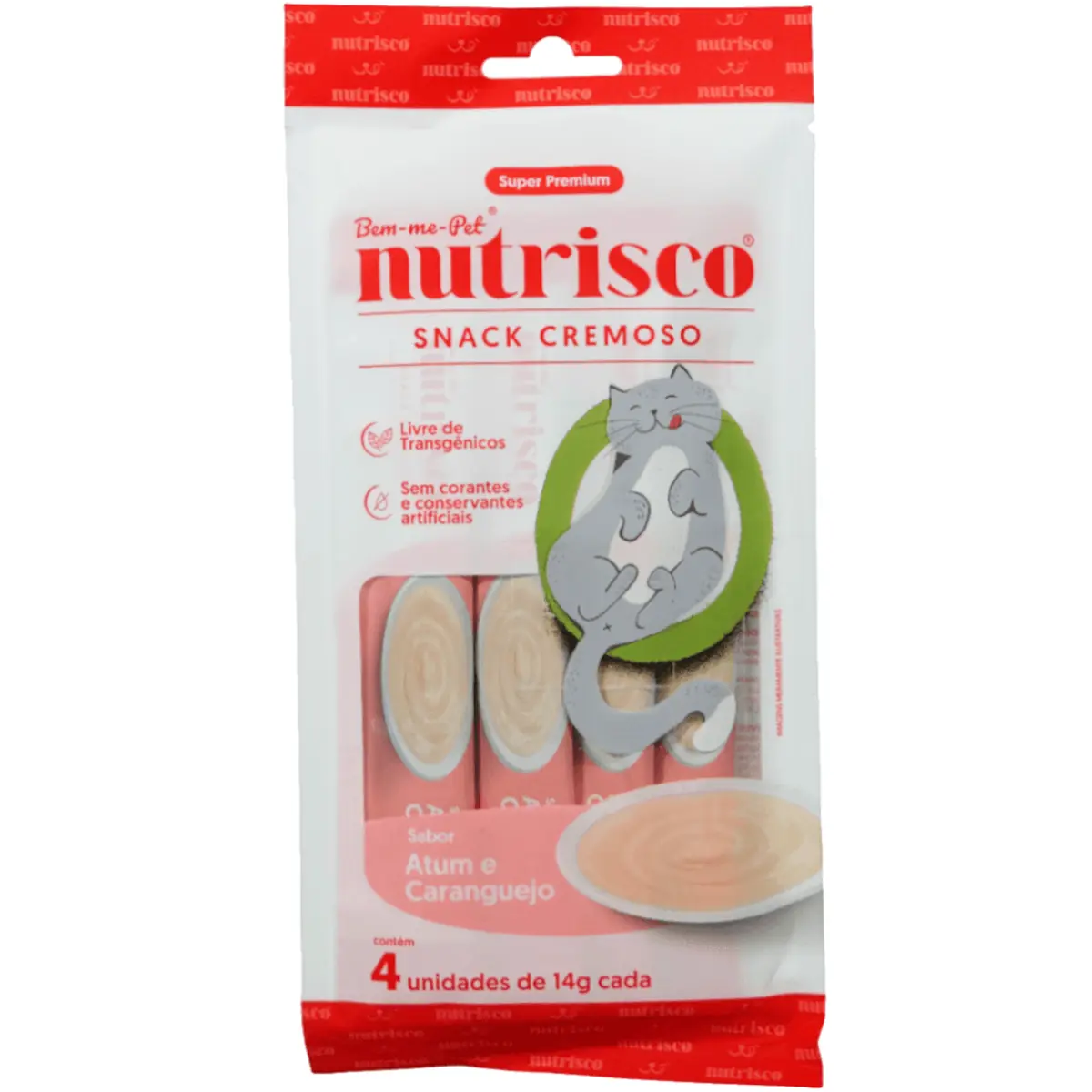 Snack Cremoso Nutrisco 56g Atum E Caranguejo279885