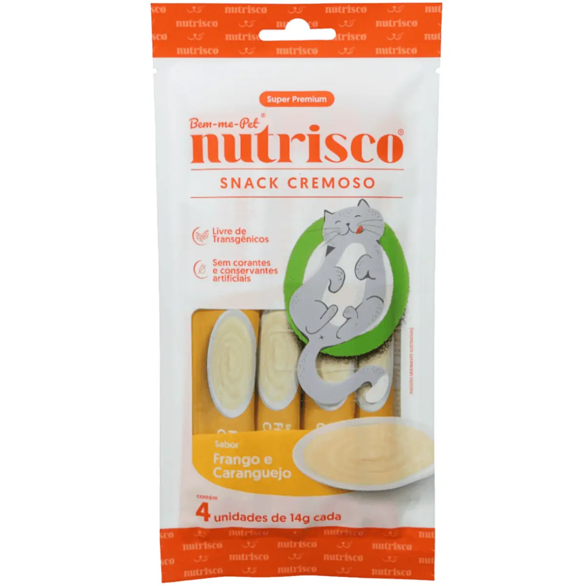 Snack Cremoso Nutrisco 56g Frango E Caranguejo279886