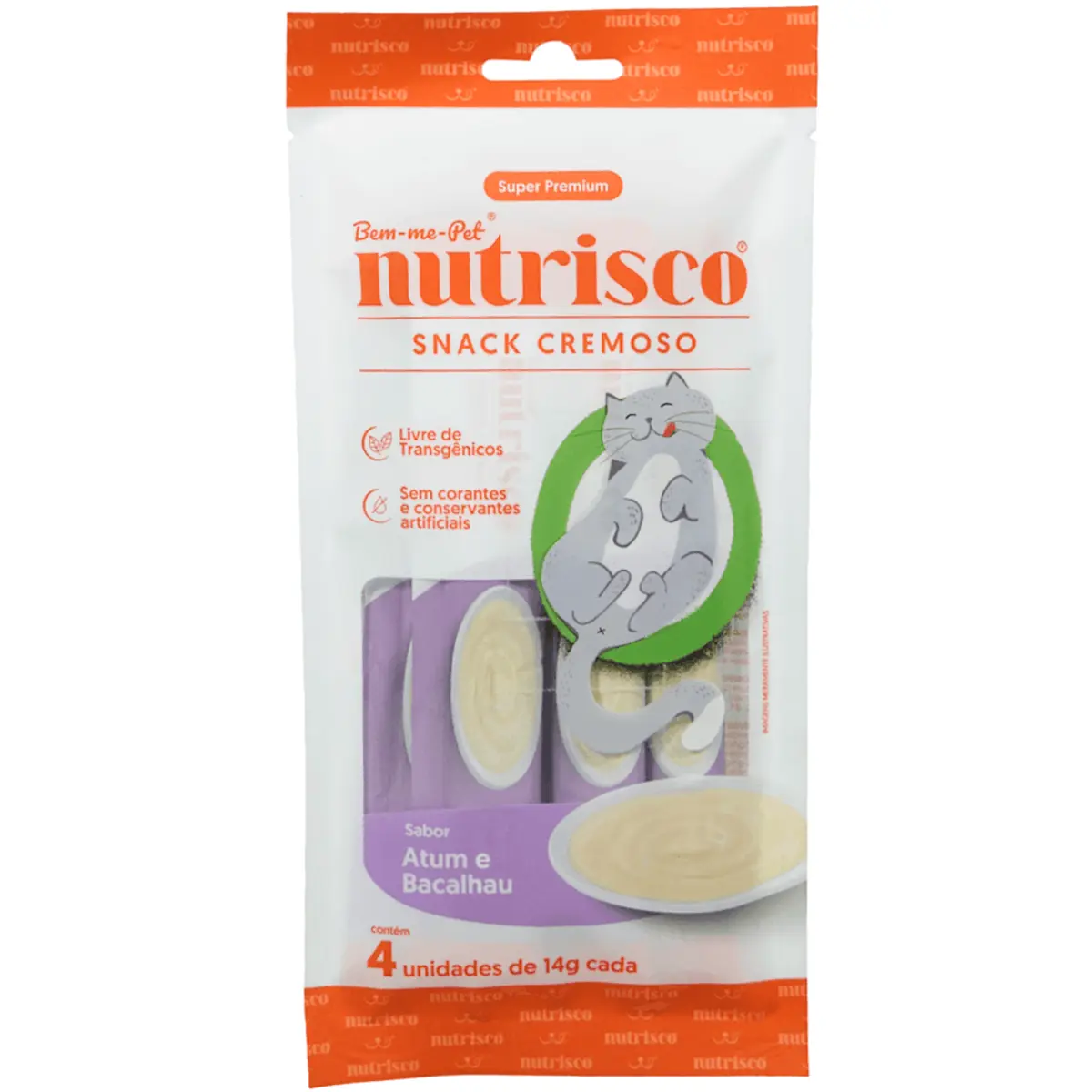 Snack Cremoso Nutrisco 56g Atum E Bacalhau279887