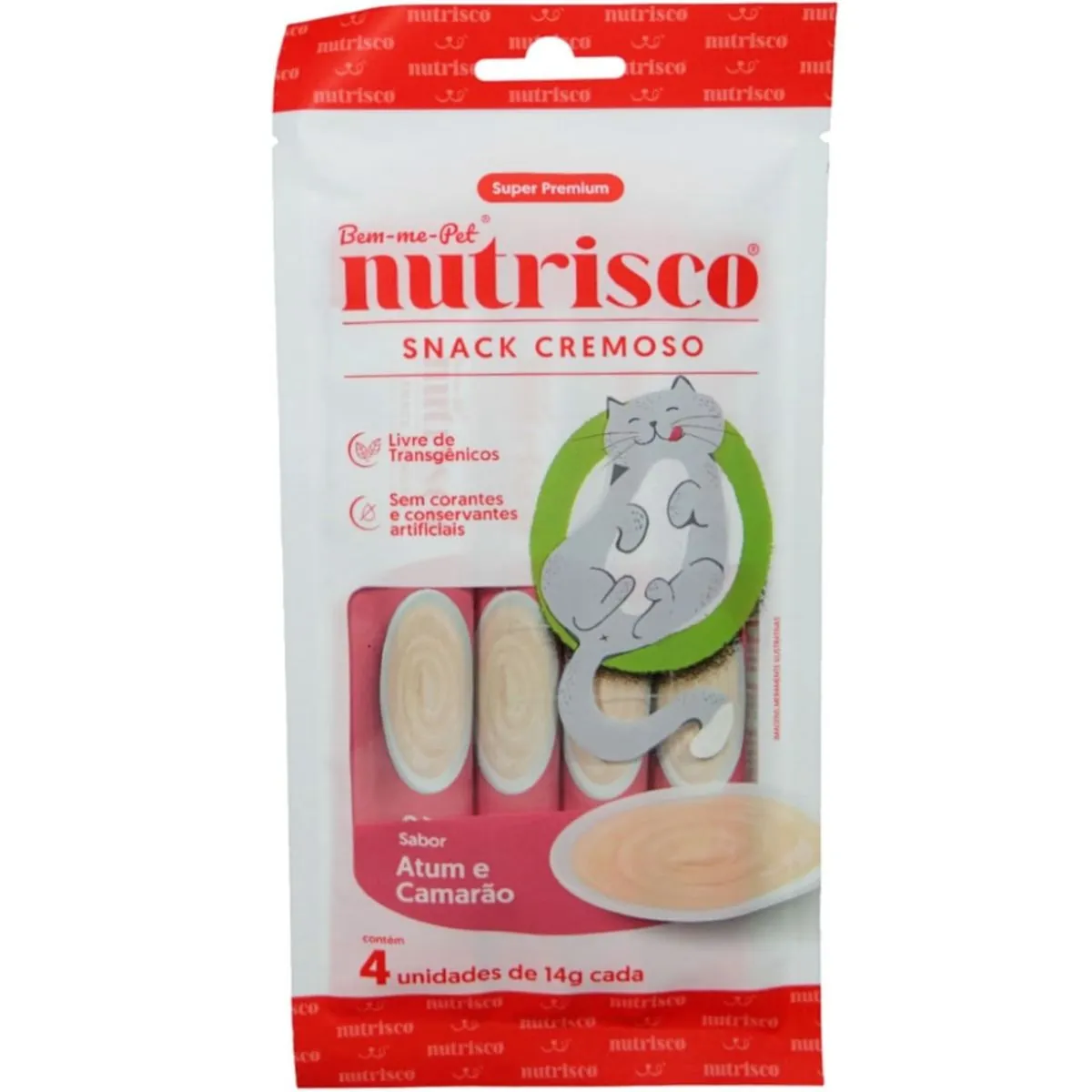 Snack Cremoso Nutrisco 56g Atum E Camarão279888