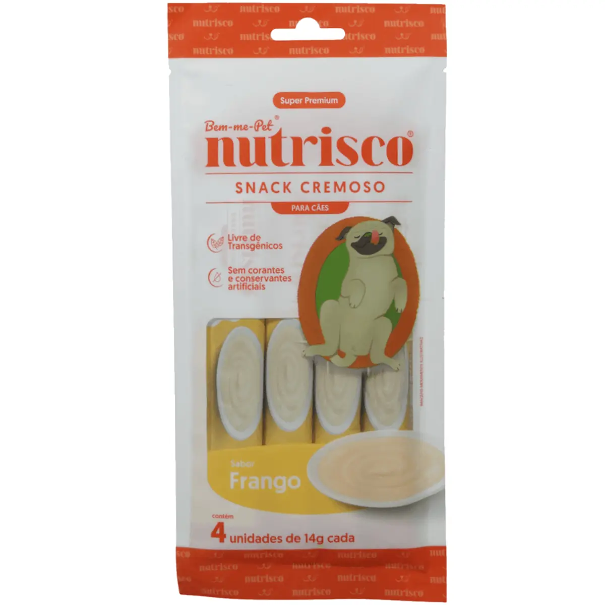 Nutrisco Caes Snack Cremoso 56gr Frango