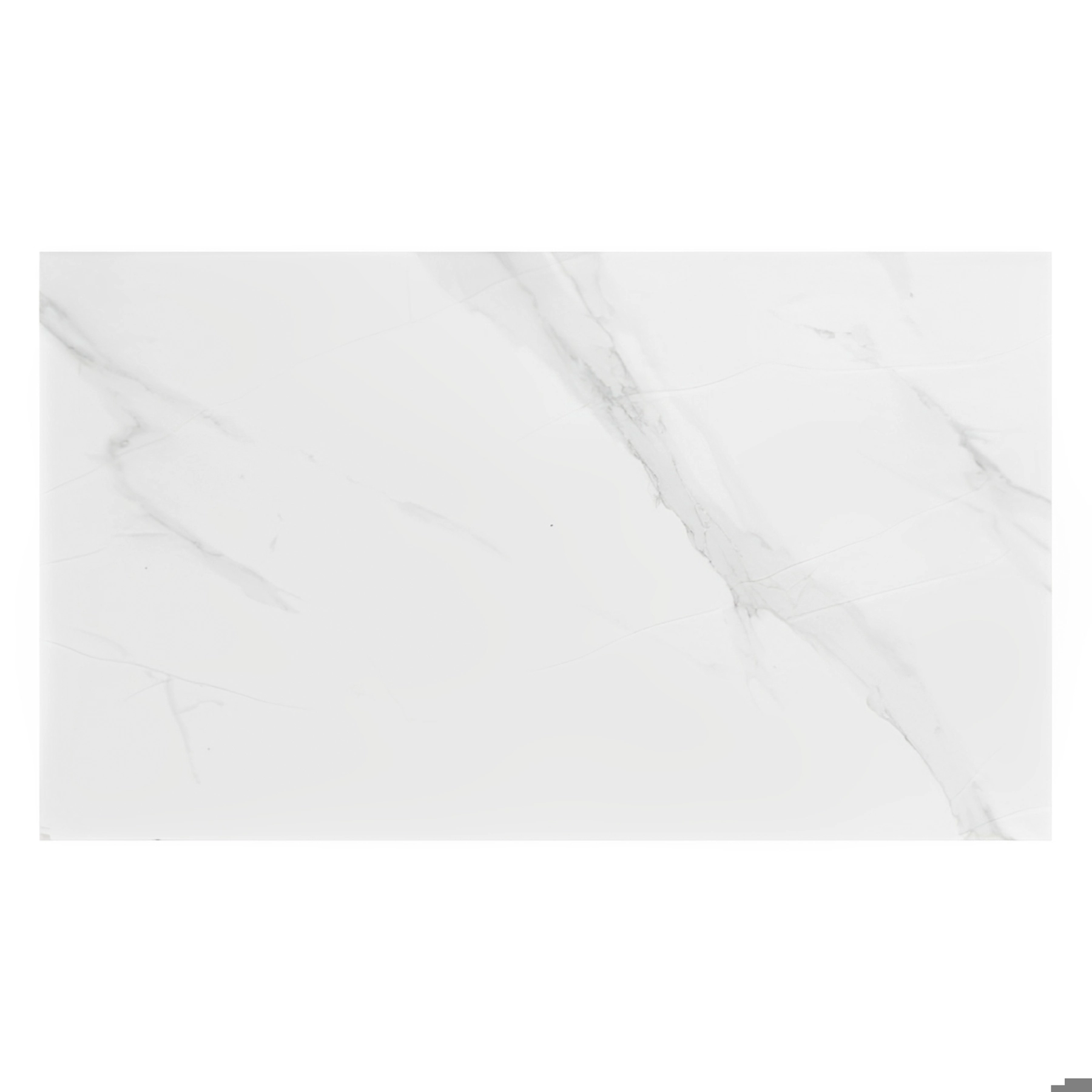 Revestimento de Parede Interno Marmorizado Brilhante 32x60cm Borda Arredondada 60040 Viva Cerâmica
