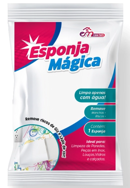 Esponja Magica P/limpeza Pesada Casa Tem
