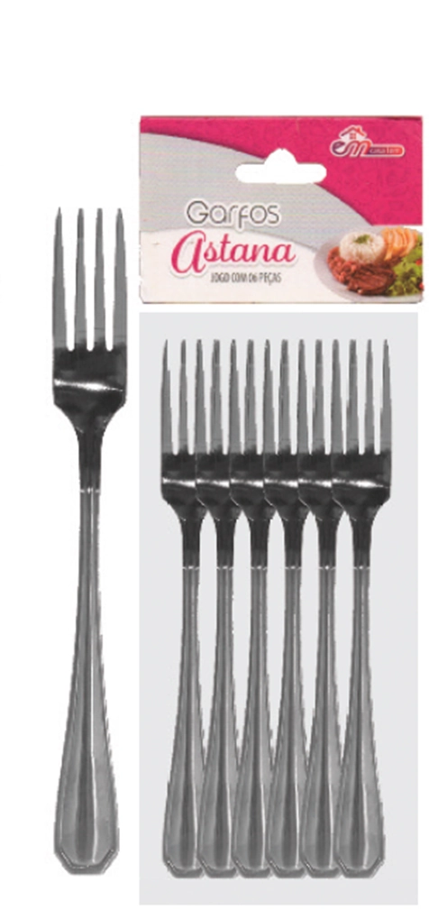 Jogo Garfo Inox Silver 6un 12762 Inga