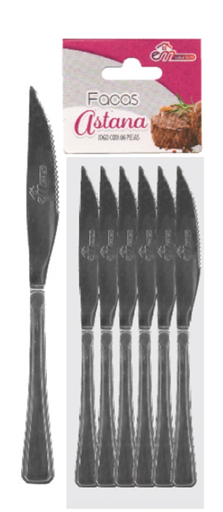 Jogo Faca Inox Silver 6pcs 12764 Inga