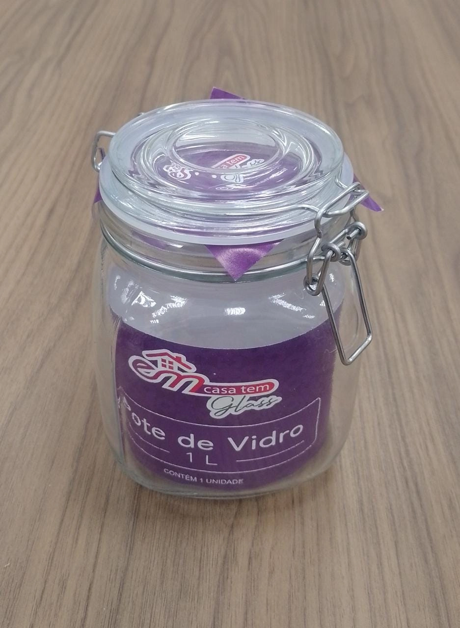 Pote Vidro Hermetico 1l 16013 Inga