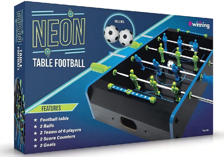 Jogo De Mesa Foosball Futebol De Mesa Neon Fun