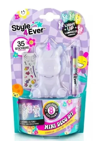 Fun Decore Seu Animais Glow In The Dark Pequeno Sortidos