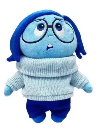 Tristeza Divertida Mente 2 Disney Fun 25cm