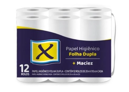 Papel Hig X Neutro F.dupla 20mt 12un