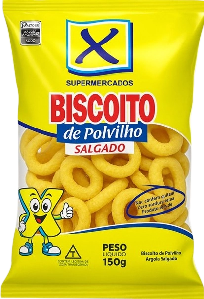 Bisc X Polvilho Salgado 150g