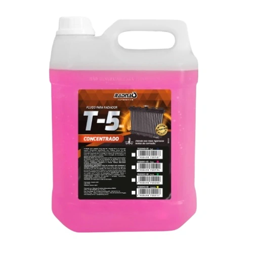 Aditivo de Radiador Concentrado Rosa T5 5 Litros - RADNAQ RQ904105