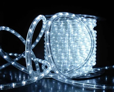 Mangueira Iluminada 24 Leds Brq 100m 127v Com 5 Plugs