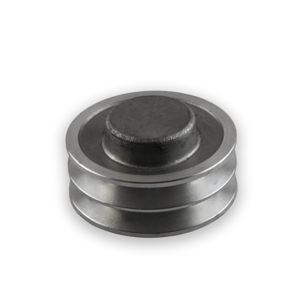 Polia De Alumínio 130mm 2 Canais Perfil A