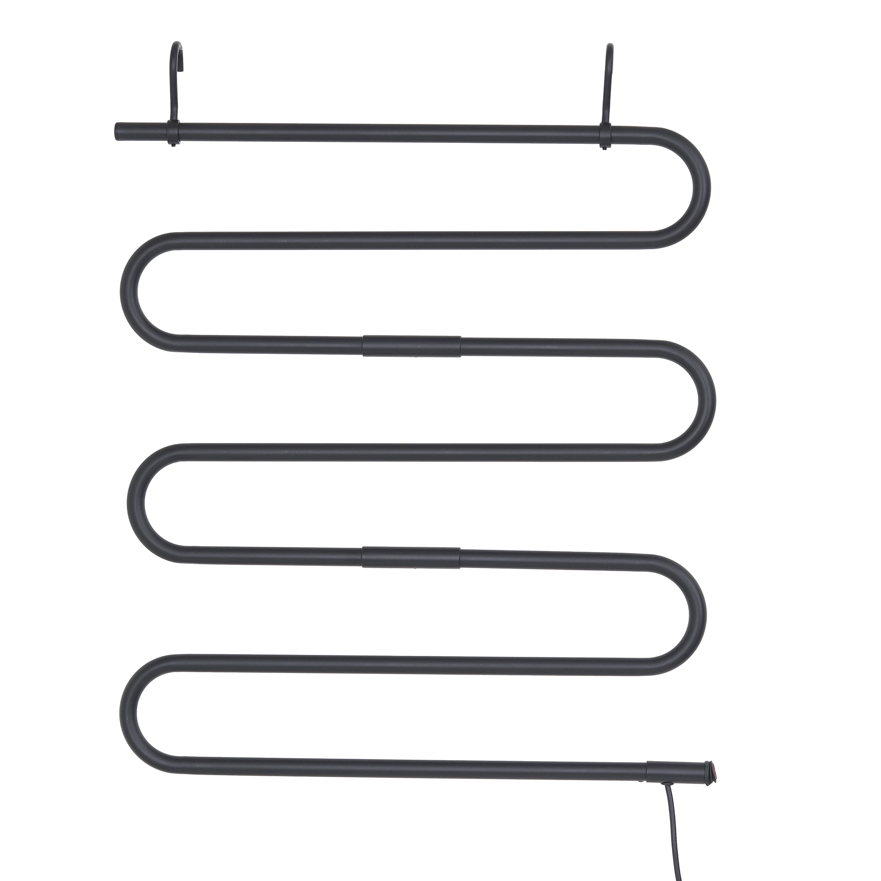 Toalheiro Térmico Portátil 127V (110V) 72x60cm Preto Metalworks by Crismoe