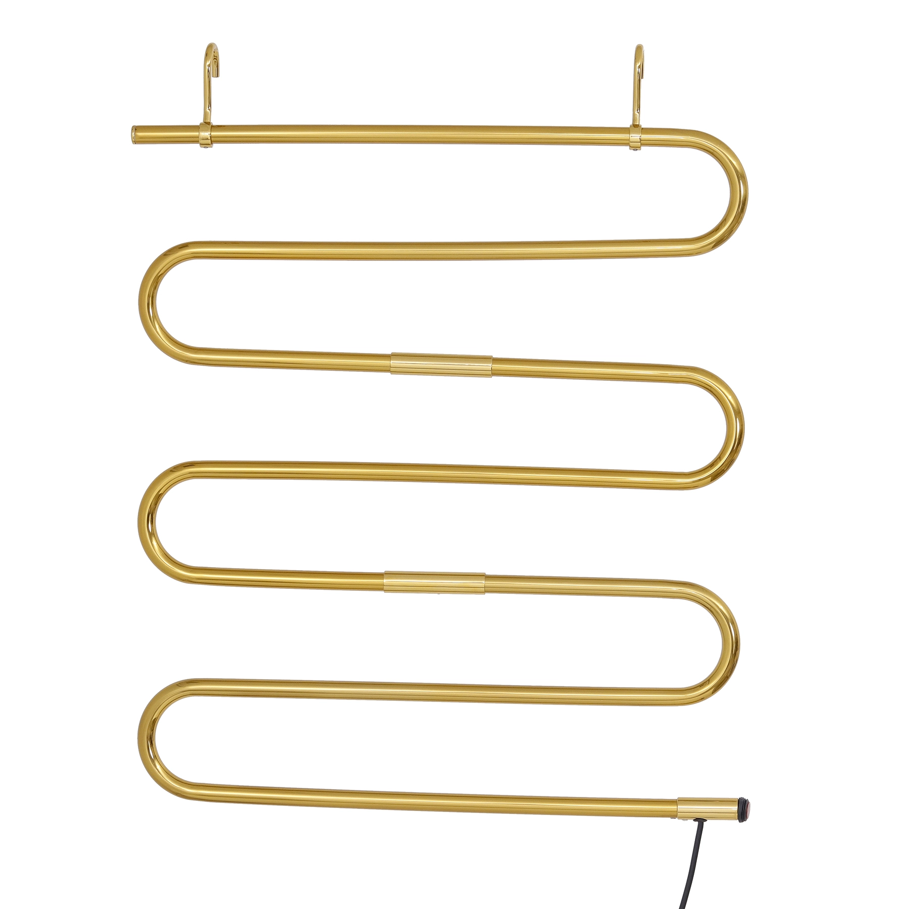 Toalheiro Térmico Portátil 220V Round Ouro Metalworks by Crismoe