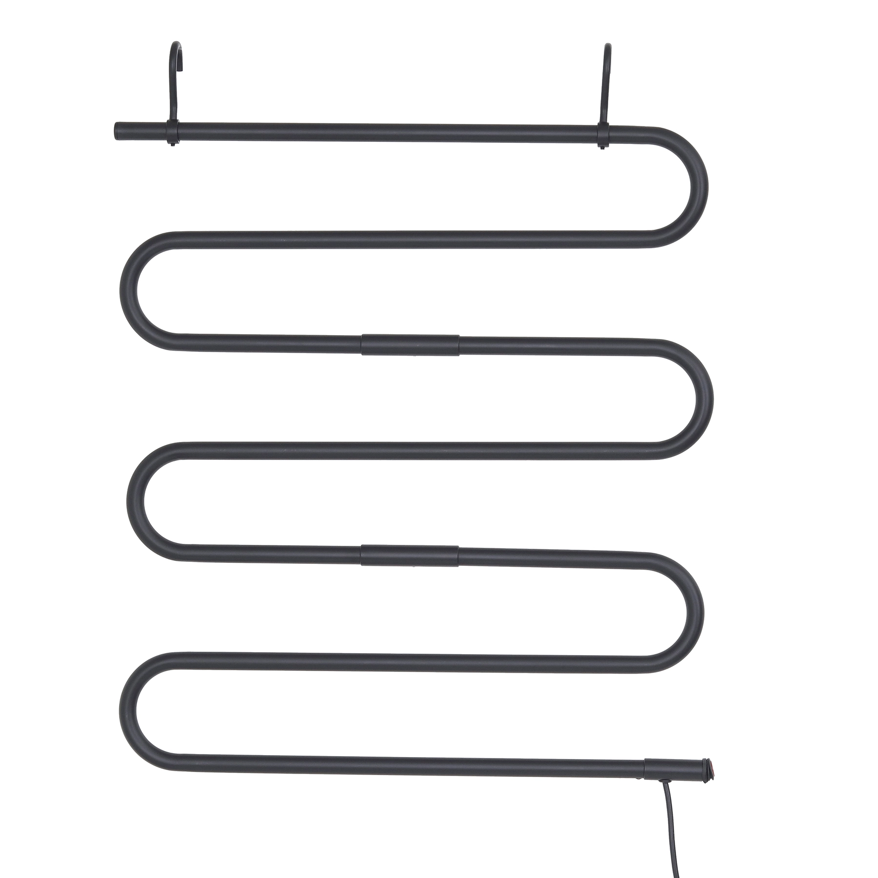 Toalheiro Térmico Portátil 220V 72x60cm Preto Metalworks by Crismoe