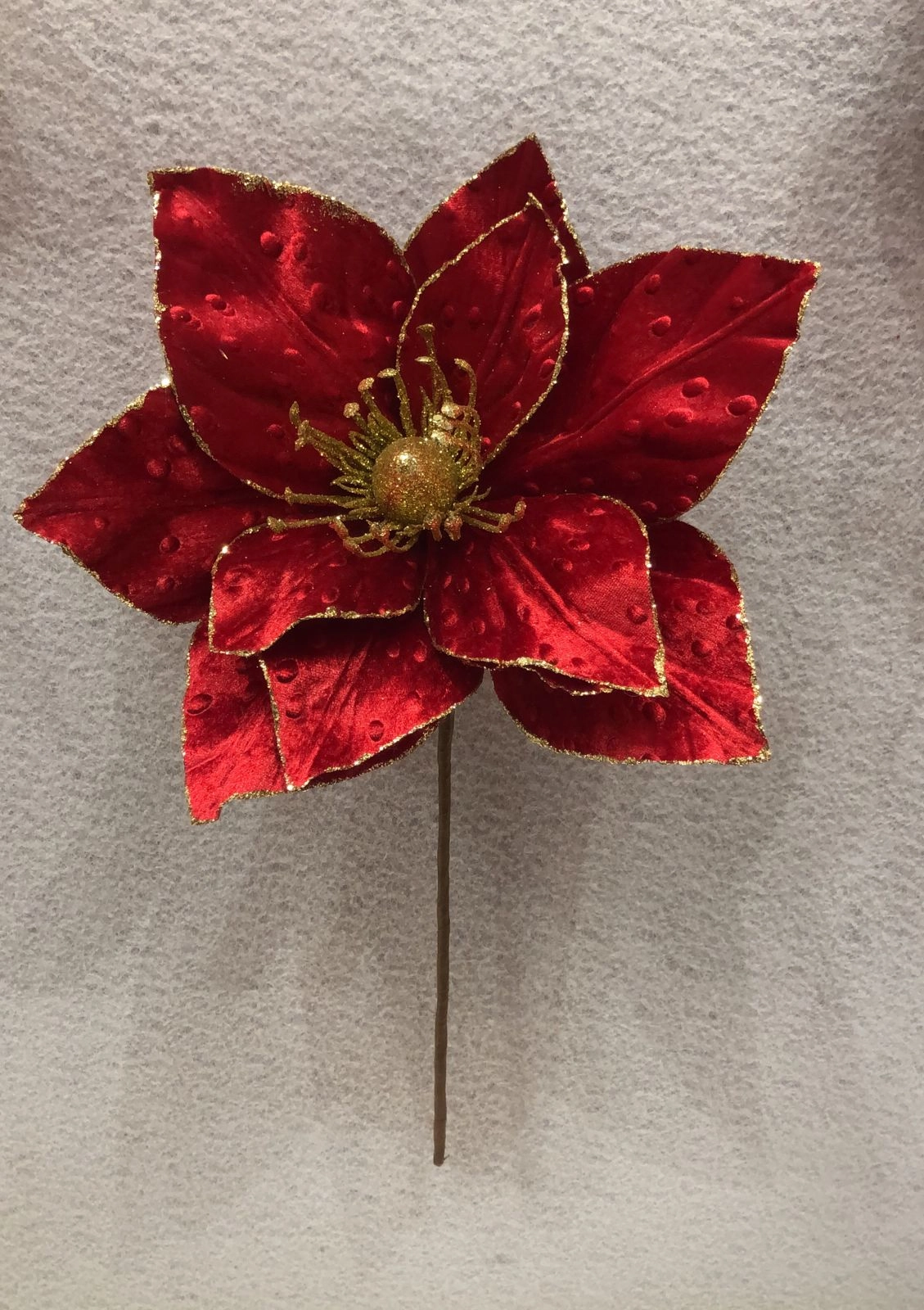 Haste Floral Poinsettia 28cm 30613vm Bela Flor