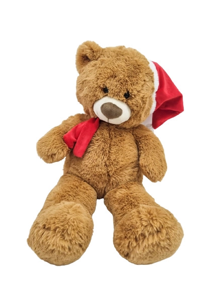Urso Pelucia Natalino 70cm 30074 Bela Flor