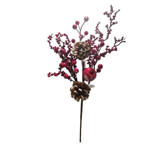 Haste Azevinho Pinha 54cm 30695 Bela Flor