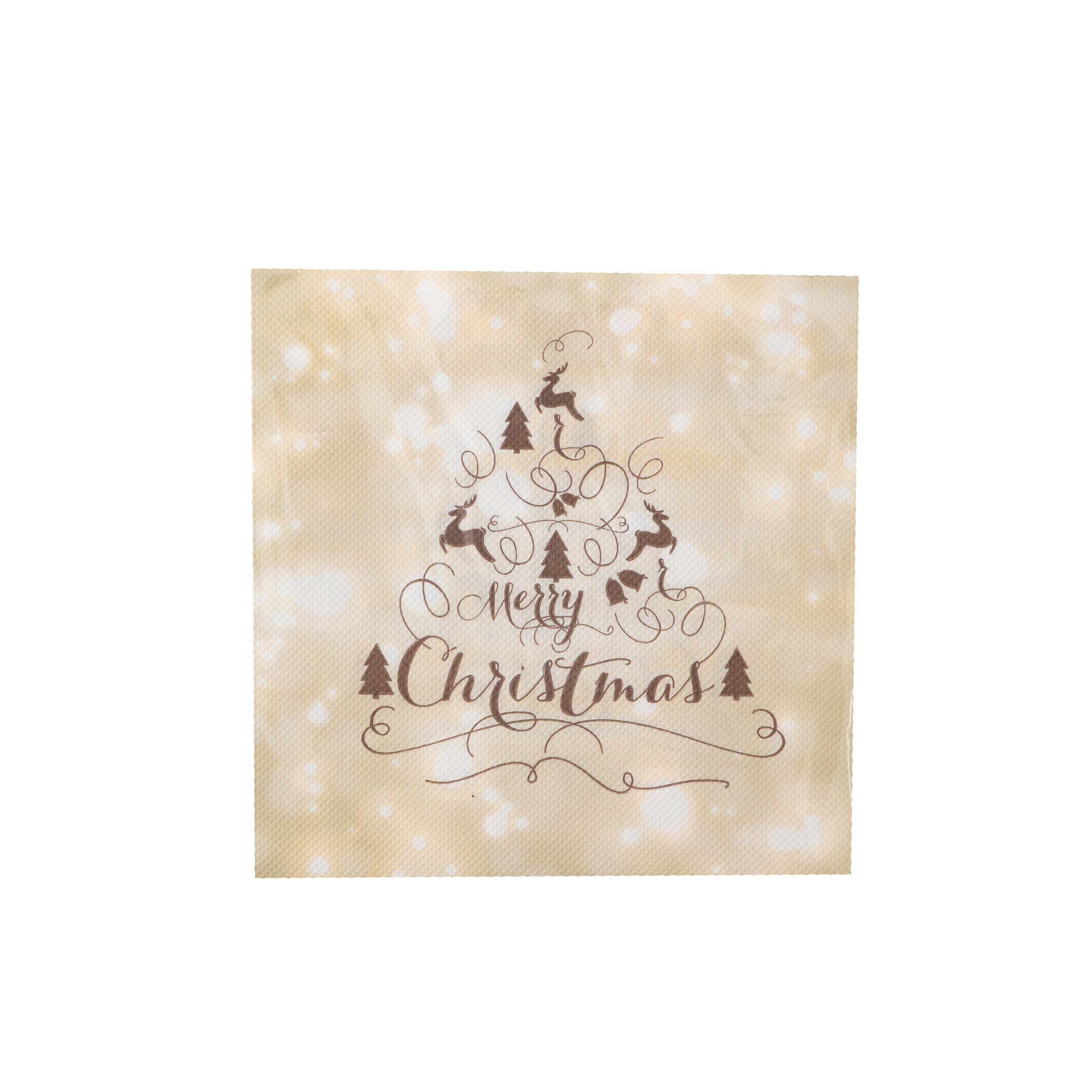 Guardanapo Papel Merry Christmas Folha Dupla 31252a Bela Flor