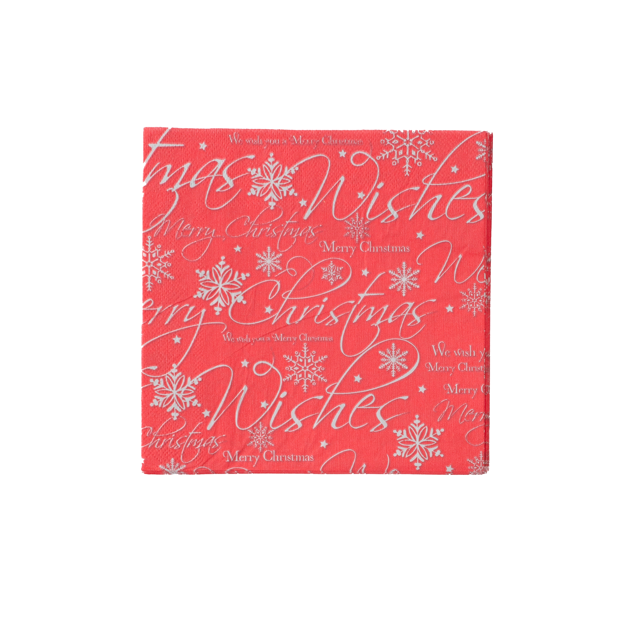 Guardanapo Natal Wish Merry Christmas Folha 31253a Bela Flor