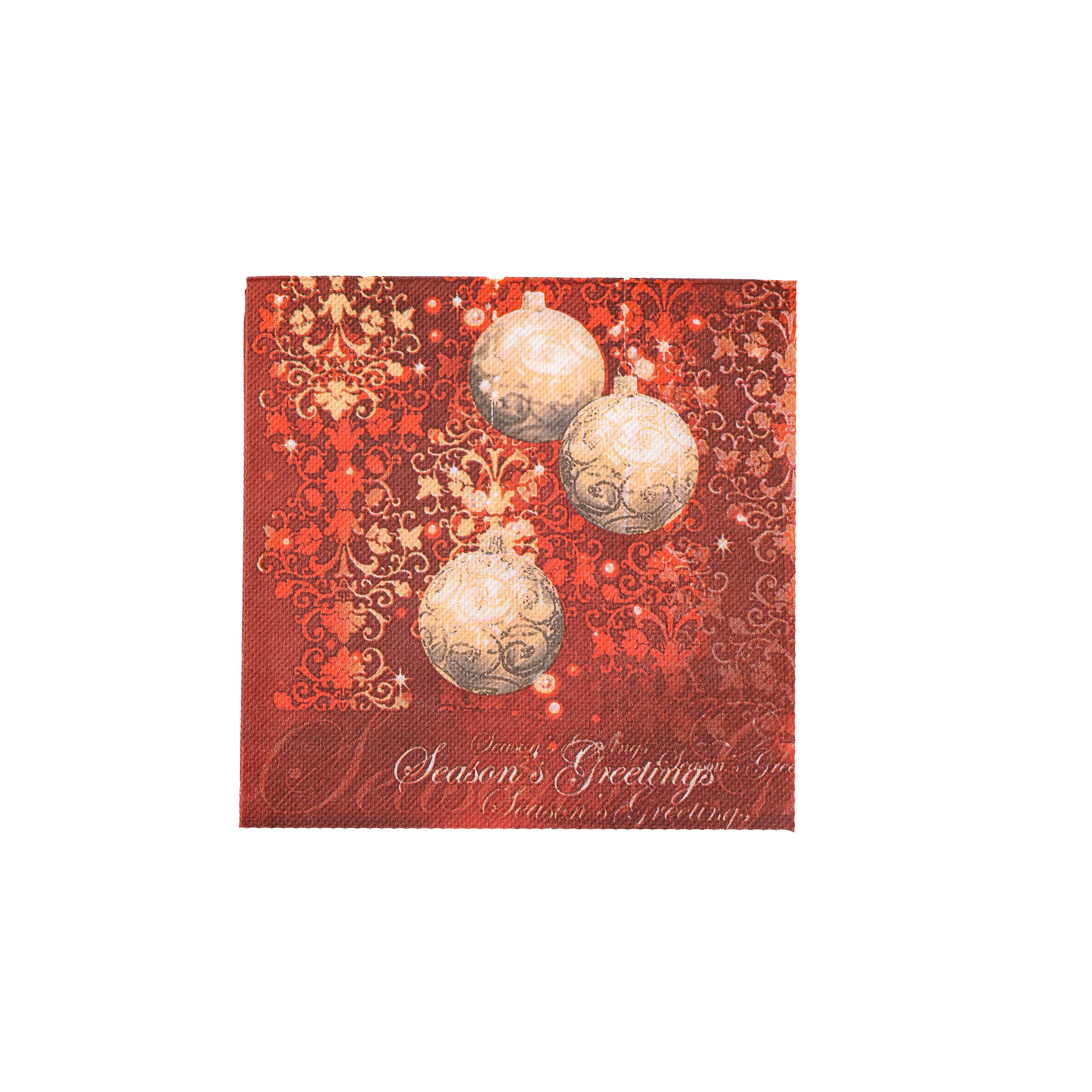 Guardanapo Papel Bola Natal 31256a Bela Flor