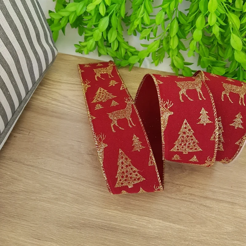Fita Natal Rena Luz 5.7x270cm 30939 Bela Flor
