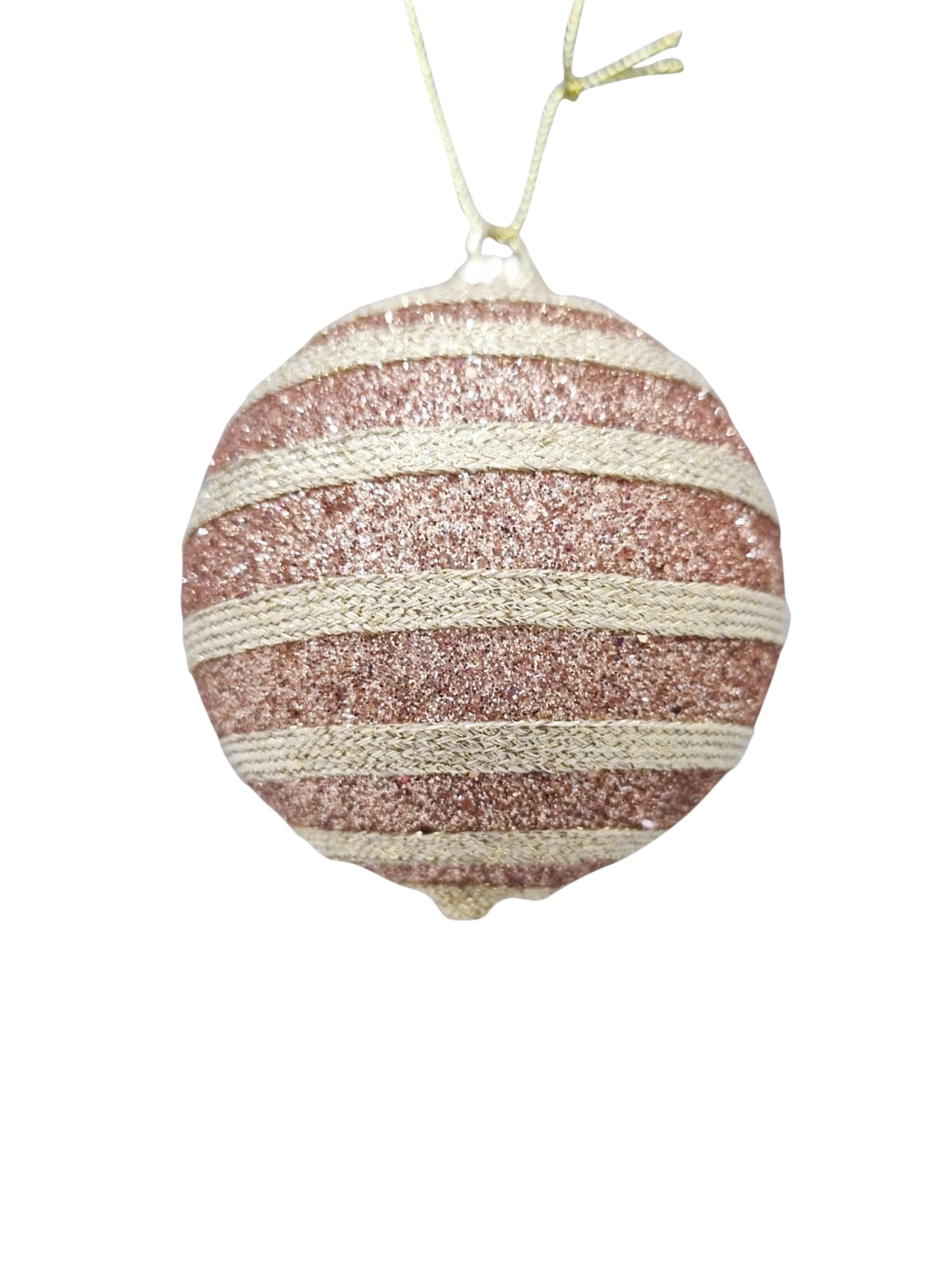 Bola Natal Rose Gold 8cm3pcs 16490 Bela Flor