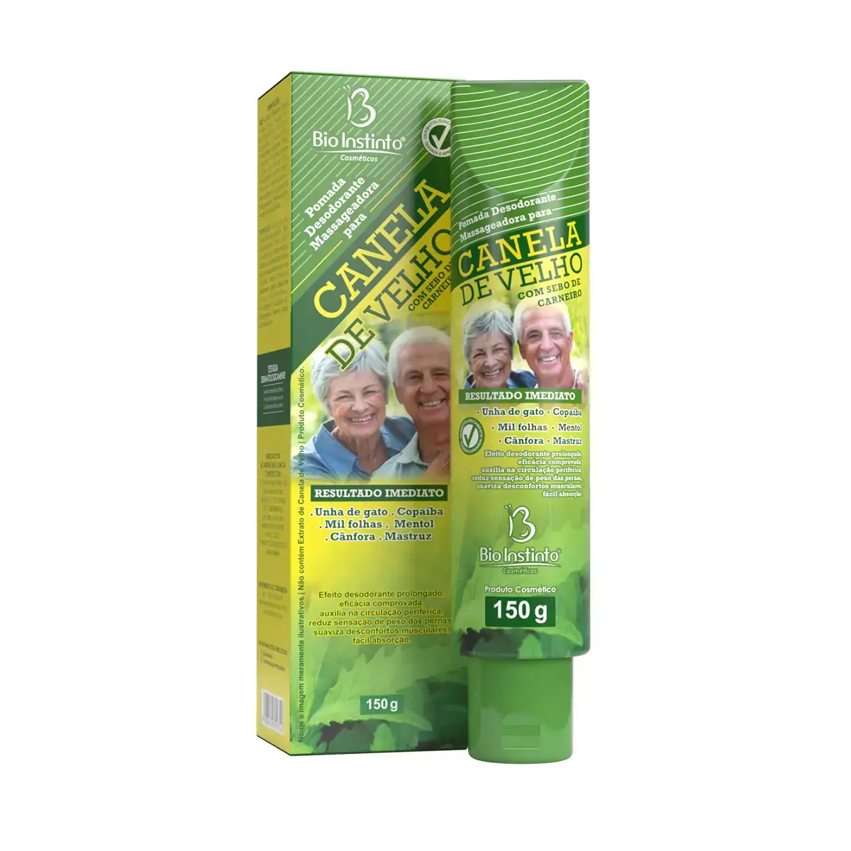 Canela De Velho Pom Massag 150g
