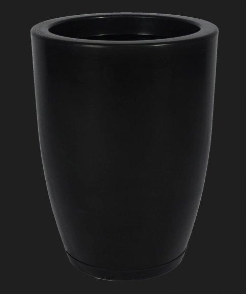Vaso Coluna Red Polido Prato N3 Preto 373 4 Mercadao