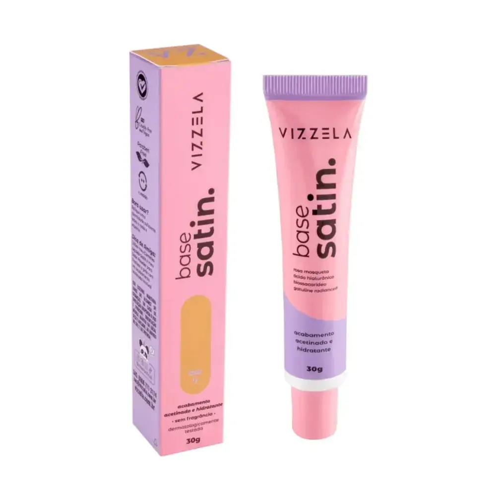 Base Liquida Vizzela Satin Cor 07 30g