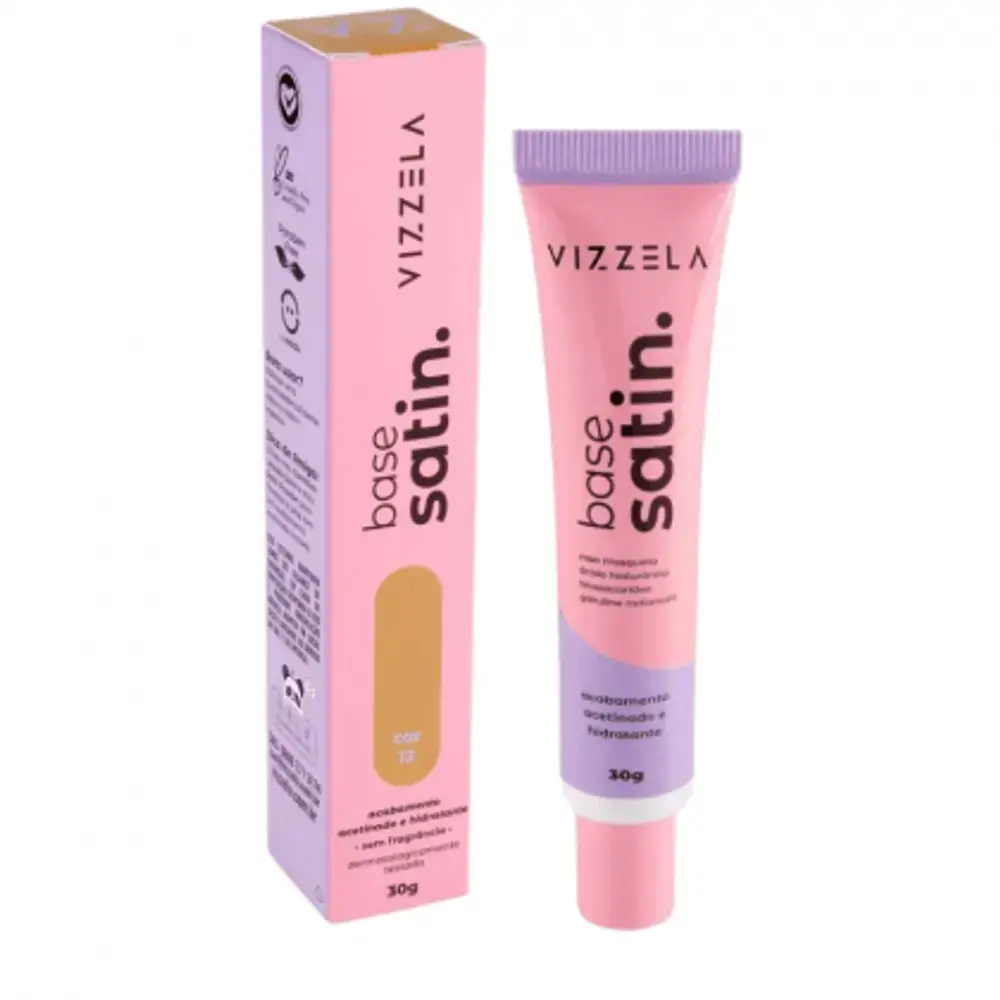 Base Satin Cor 12 30g Vizzela