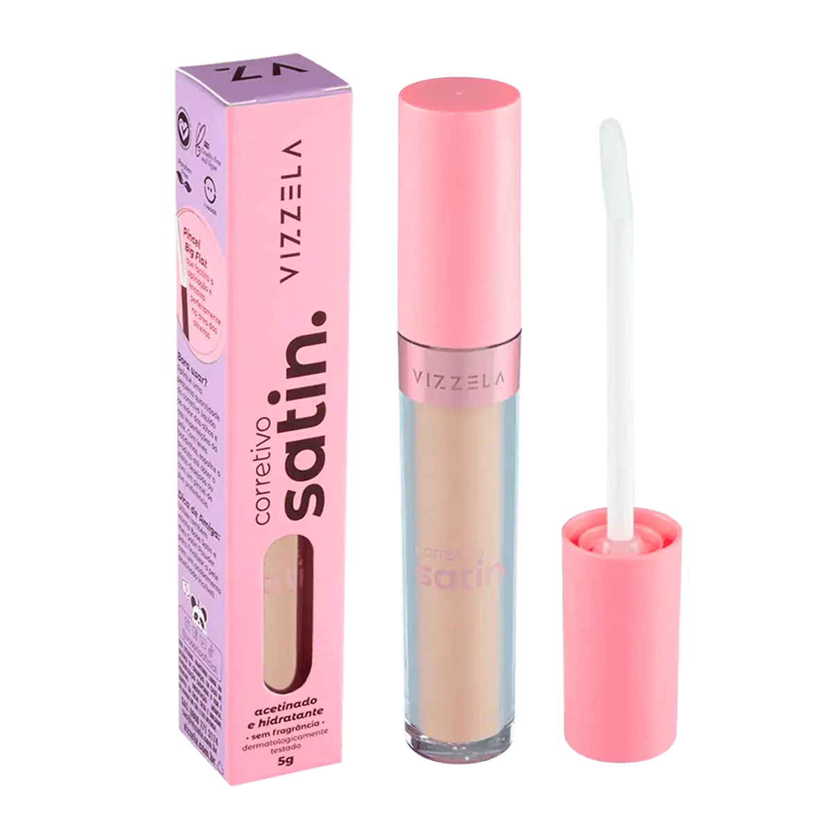 Corretivo Liquido Vizzela Satin Cor 05 5g