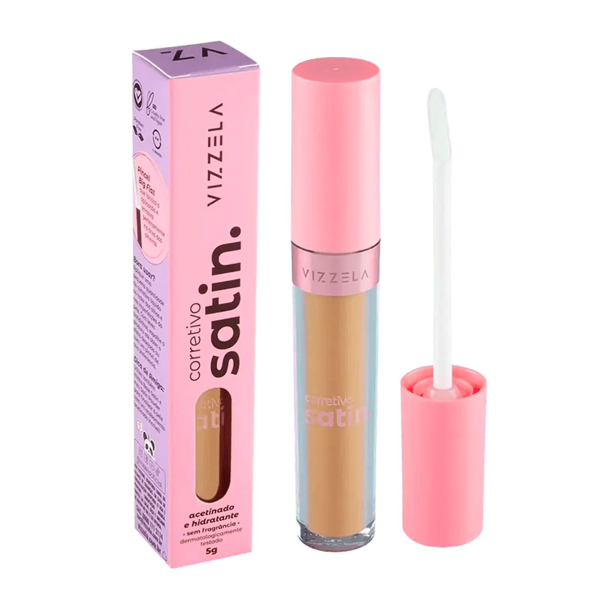 Corretivo Liq Vizella Satin 5g Cor 08