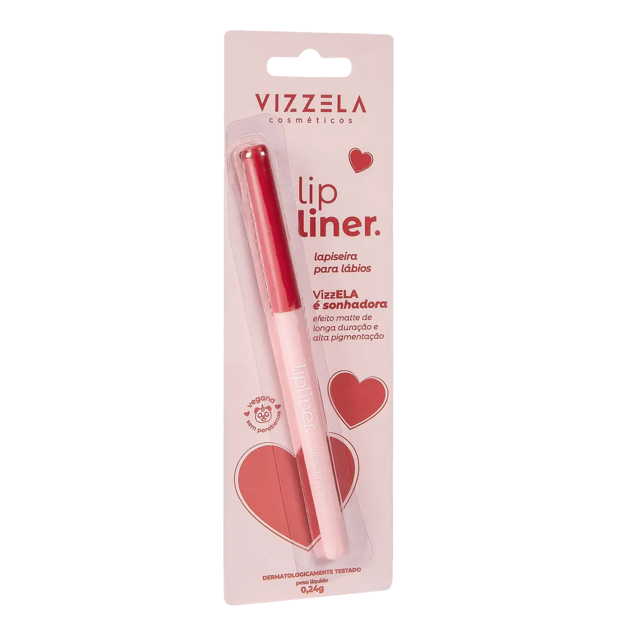 Lapiseira Labial Vizzela Cor N 03 Sonhadora 1un