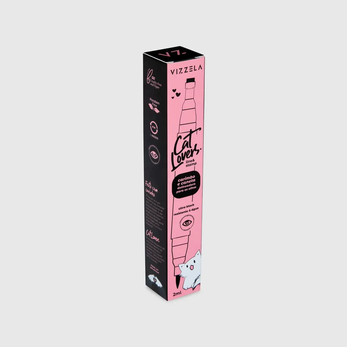 Carimbo Line Stamp Cat Lovers Vizzela