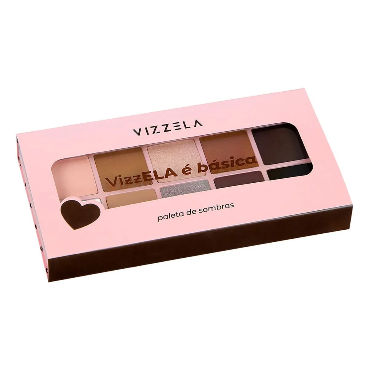 Paleta De Sombras Ela é Basica Vizzela