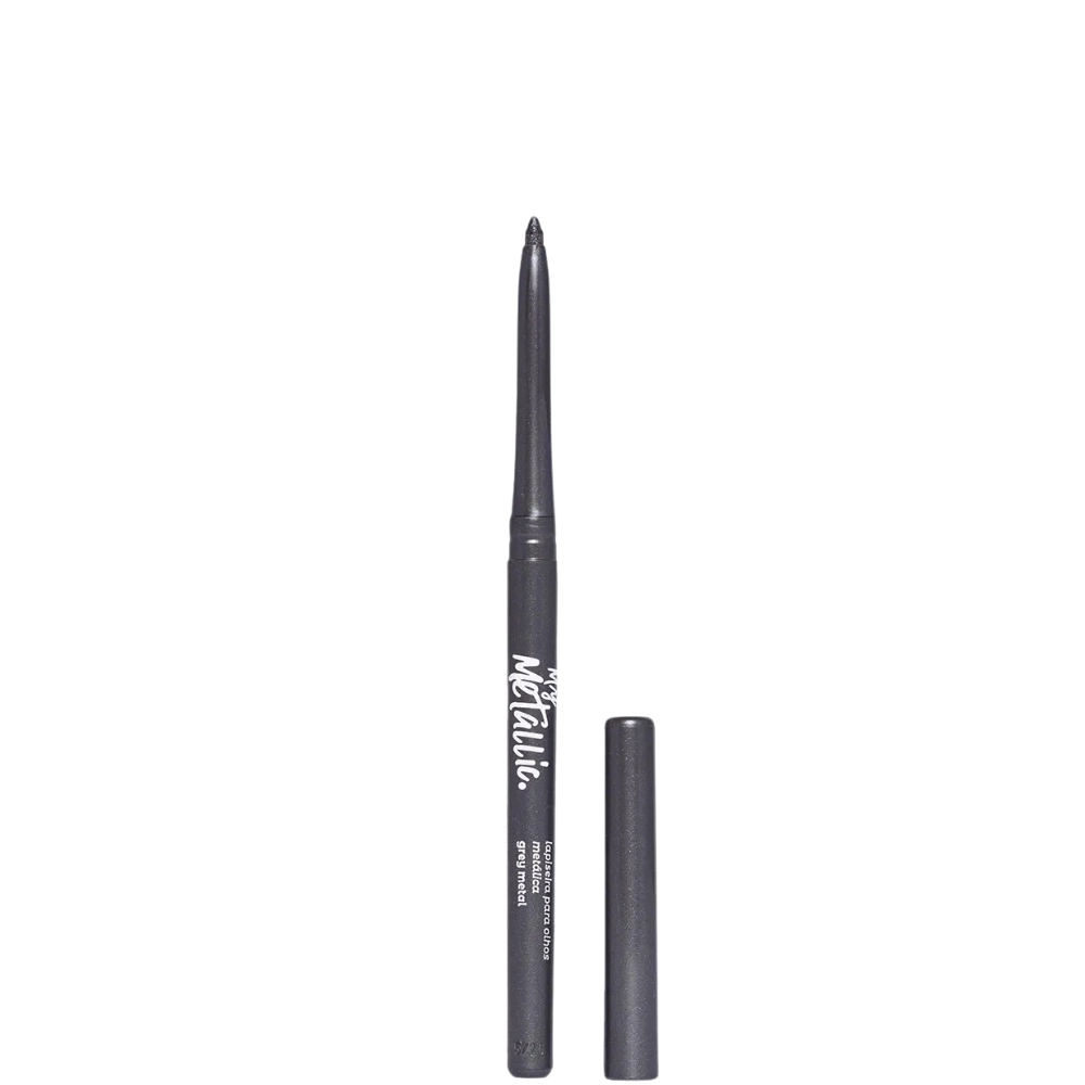 Lapiseira P/olhos Metalizada Vizzela Vz 84 Grey Metal 1un