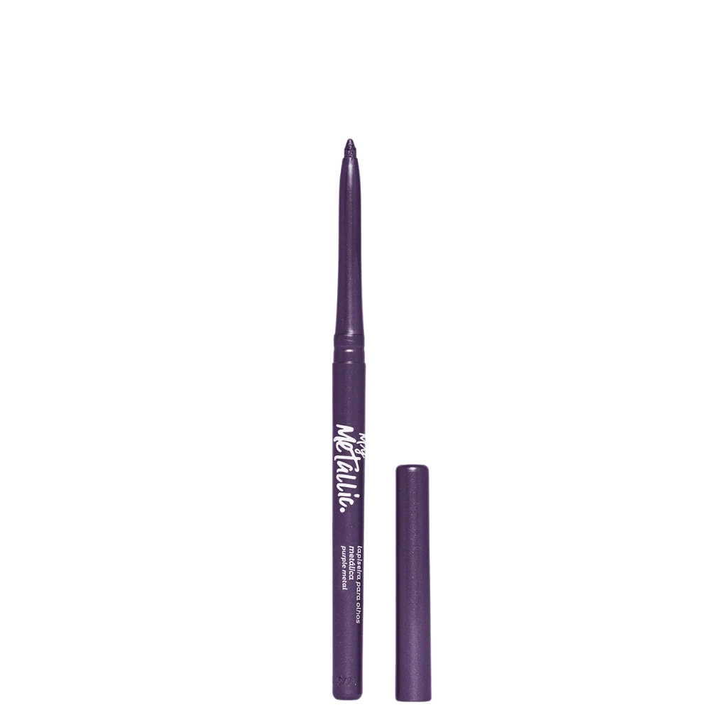 Lapiseira P/olhos Metalizada Vizzela Vz 84 Purple Metal 1un