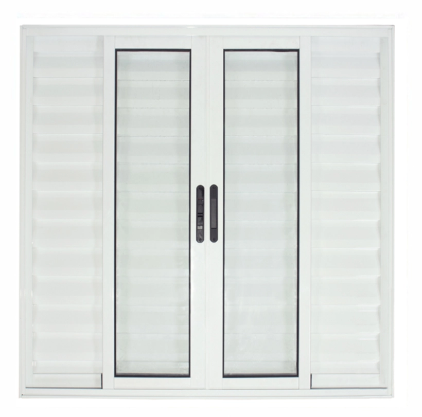 Janela De Alumínio Branco Veneziana De Correr 6 Folhas Suprema Sem Grade Cmc Classic - 2.00 (l) X 1.00 (a)