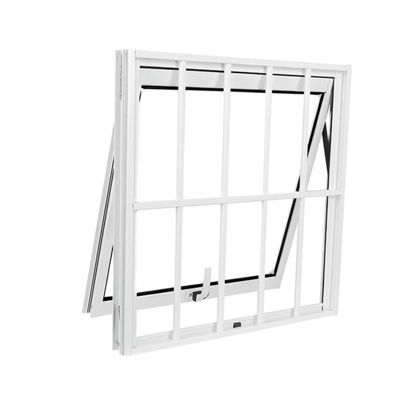 Janela De Alumínio Branco Vitro Máximo Ar Com Grade Suprema Cmc Classic - 0.60 (l) X 0.80 (a)