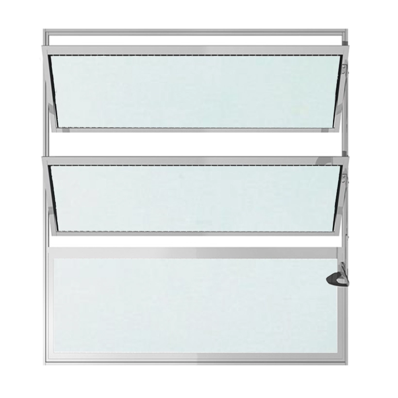 Janela De Alumínio Brilhante Vitro Basculante Cmc Modular - 1.00 (l) X 0.60 (a)