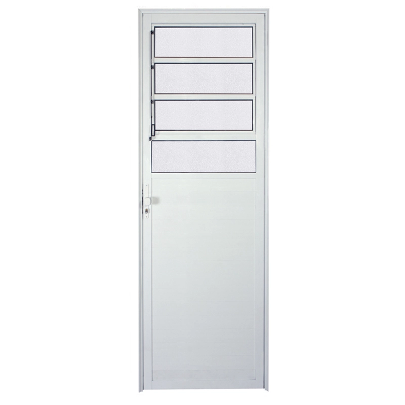 Porta Lambril De Alumínio Branco Basculante Cmc Classic - Lado Direito - 2.10 (a) X 0.90 (l)